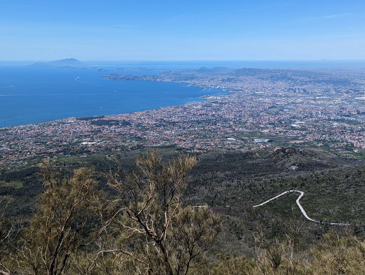 Was für eine Aussicht über Neapel!