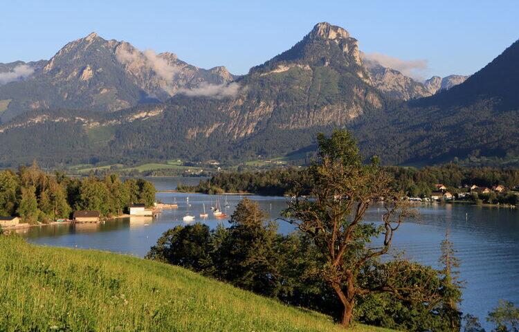 Abendstimmung über dem Wolfgangsee