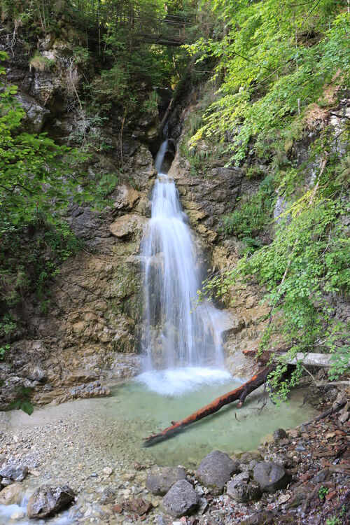 Mein erster Besuch der Schleifmühlenklamm gefällt mir gleich sehr gut