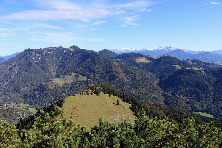 Der Spitzstein ist kein besonders hoher Gipfel, bietet aber viel Aussicht