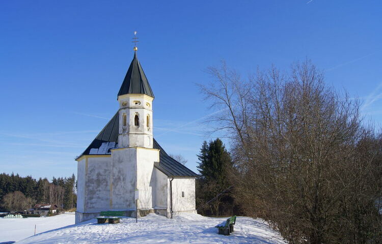 Die Kapelle St. Michael liegt auf dem Weg zum Hohen Peißenberg