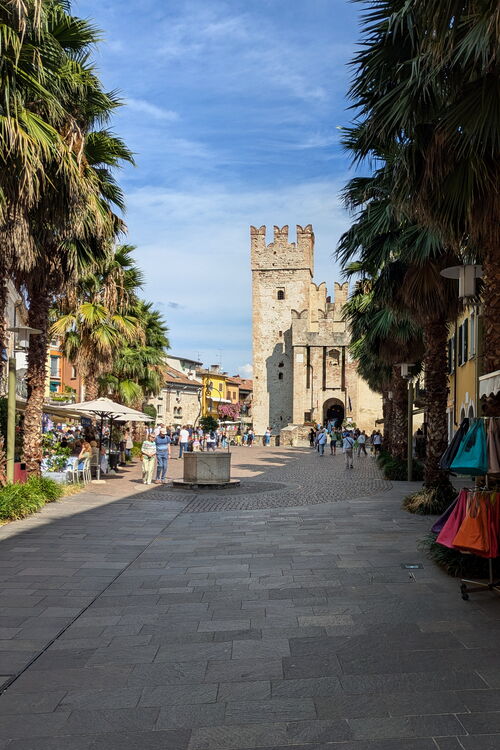 Ein ruhiger Moment in Sirmione hat Seltenheitswert